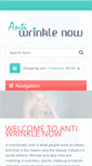 Mobile Screenshot of antiwrinklenow.com